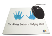 Happy Hands for Baby Footprints on Tiles and other Christening Gifts
